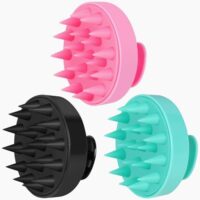 3 pack silicone scalp massager