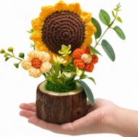 Sunflower crochet