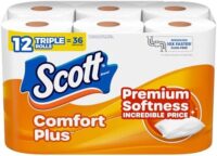 Toilet Paper 12 Triple Rolls