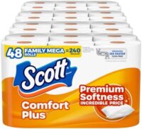 Scott ComfortPlus Toilet Paper 48 Triple Rolls